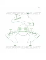 DecalsEbonyA6F pour Kawasaki ER-6n 