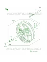 Front Hub pour Kawasaki ER-6n 