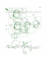 Meters pour Kawasaki ER-6n 