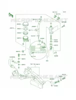 Rear Master Cylinder pour Kawasaki ER-6n 