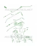 Cables pour Kawasaki ER-6n 