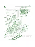 Cylinder Head pour Kawasaki ER-6n 