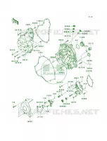 Engine Covers pour Kawasaki ER-6n 