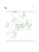 Front Fenders pour Kawasaki ER-6n 