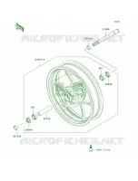 Front Hub pour Kawasaki ER-6n 