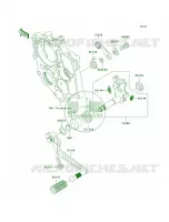Gear Change Mechanism pour Kawasaki ER-6n 