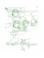 Meters pour Kawasaki ER-6n 