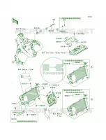 Radiator pour Kawasaki ER-6n 
