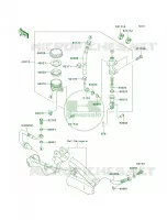 Rear Master Cylinder pour Kawasaki ER-6n 