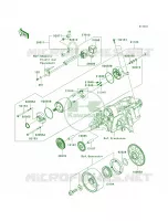 Starter MotorER650AE046805  pour Kawasaki ER-6n 