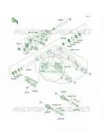 Swingarm pour Kawasaki ER-6n 