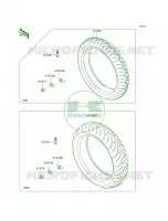 Tires pour Kawasaki ER-6n 