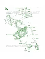 Water Pipe pour Kawasaki ER-6n 