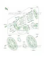 Front Brake pour Kawasaki ZZR1200