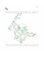 Frame pour Kawasaki KLX300R