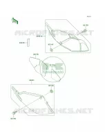 Side Covers pour Kawasaki KLX300R