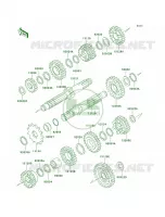 Transmission pour Kawasaki KLX300R