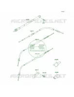 Cables pour Kawasaki KLX300R