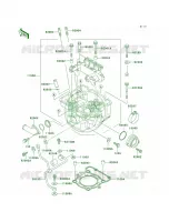 Cylinder Head pour Kawasaki KLX300R