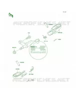 Footrests pour Kawasaki KLX300R