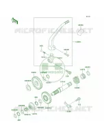 Kickstarter Mechanism pour Kawasaki KLX300R