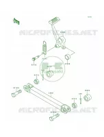 Brake PedalTorque Link pour Kawasaki ZR1100 Zephyr