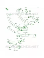 Mufflers pour Kawasaki ZR1100 Zephyr
