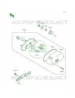 Taillights pour Kawasaki ZR1100 Zephyr