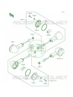 Turn Signals pour Kawasaki ZR1100 Zephyr
