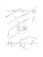 Cables pour Kawasaki KLX650R