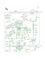 Carburetor pour Kawasaki KLX650R