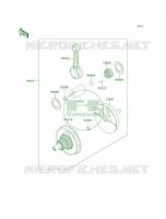 Crankshaft pour Kawasaki KLX650R