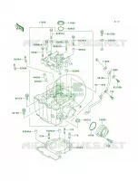 Cylinder Head pour Kawasaki KLX650R