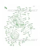 Engine Covers pour Kawasaki KLX650R