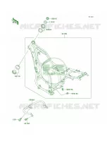 Frame pour Kawasaki KLX650R