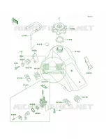 Fuel Tank pour Kawasaki KLX650R