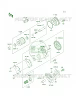 Oil Pump pour Kawasaki KLX650R