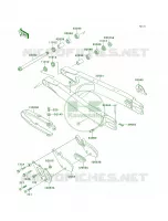 Swingarm pour Kawasaki KLX650R