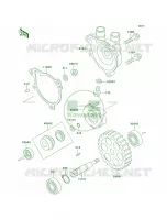 Water Pump pour Kawasaki KLX650R