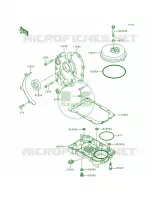Breather BodyOil Pan pour Kawasaki Zephyr