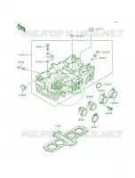 Cylinder Head pour Kawasaki Zephyr