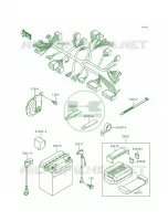 Electrical Equipment pour Kawasaki Zephyr