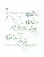 Fender pour Kawasaki Zephyr