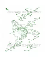 Frame Fitting pour Kawasaki Zephyr