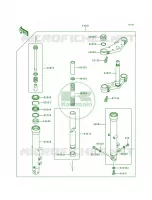 Front Fork pour Kawasaki Zephyr