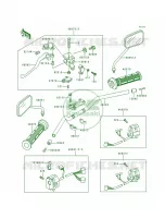Handlebar pour Kawasaki Zephyr