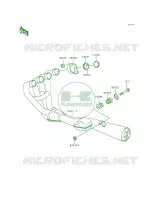 Muffler pour Kawasaki Zephyr