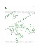Swing Arm pour Kawasaki Zephyr